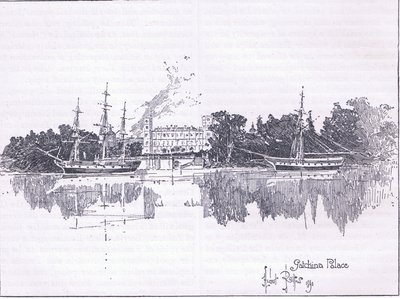 Gatchina Palace, St Petersburg by Herbert Railton